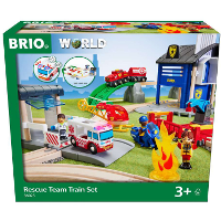 BRIO Rescue Team Train Set