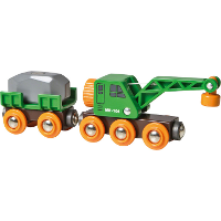 BRIO World   Kraanwagon speelgoedvoertuig