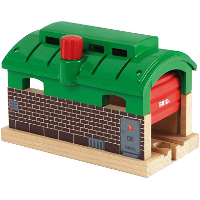 BRIO World   Trein garage baan