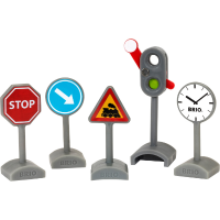 BRIO World   Verkeersbordenset Constructiespeelgoed