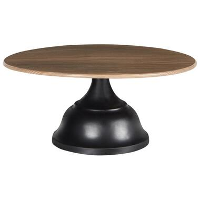 BRIOCHE   Gebaksstandaard   Zwart/Licht hout   IJzer/Hout