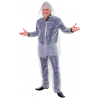 Bubbeltjesplastic kostuum   fun carnaval kostuums   one size   voor volwassenen