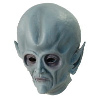 Carnaval/halloween eng verkleedmasker   Aliens   Latex hoofd   Volwassenen   grote kop