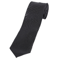 Carnaval verkleed Gangster stropdas   zwart   polyester