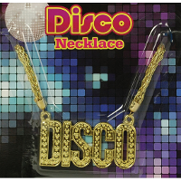 Disco Seventies verkleed ketting   goud   sieraden   volwassenen