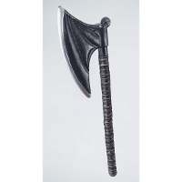 Horror bijl verkleed wapens   Wapens voor o.A. Halloween   78 cm   kunststof