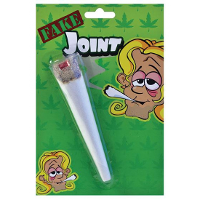 Nep Marihuana joint   15 cm   Hippie / Sixties / Flower Power verkleed accessoires   Fopartikelen