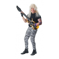 Verkleedkleding Zebra print legging