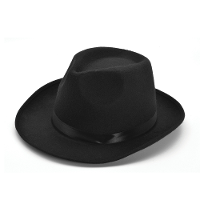 Zwarte Fedora verkleed hoed   volwassenen   Halloween Freddy Krueger,   Al Capone   Gangsters
