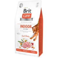 Brit Care Indoor Anti stress kattenvoer 2 x 7 kg
