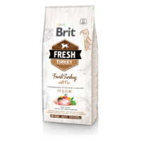 Brit Fit & Slim verse kalkoen met erwten hondenvoer 12 kg