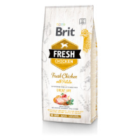 Brit Great Life Adult verse kip met aardappelen hondenvoer 12 kg