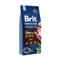 Brit Premium by Nature Light hondenvoer 15 kg