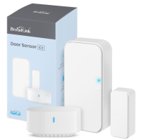 BroadLink DS4 Wireless Smart Security Door Open Contact Sensor Compatibel met Alexa en Google Assistant S3 HUB vereist