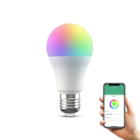 BroadLink LB27 26 Smart Wi Fi RGB Bulb Dimmer Timer Light Werkt met Google Home en Alexa