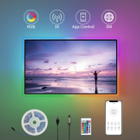 Broadlink LED striplicht RGB 16 kleur veranderende TV achtergrondverlichting Spraakbesturing Slimme afstandsbediening 4