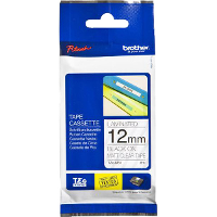 Brother 12mm Tape zwart op mat transparant TZE M31 printlint