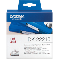 Brother DK 22210 doorlopende labelrol   papier printlint