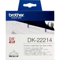 Brother Originele DK 22214 doorlopende labelrol   papier printlint