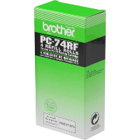 Brother PC 74RF Faxlint, 4 donorrollen inktlint