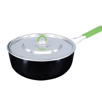 Brs P26 Outdoor Folding Non Stick Cookpot Aluminum Alloy Frying Pan Cookware