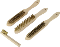 Brüder Mannesmann Staalborstel Staal, Messing 275 mm 4 delig 1 set(s)