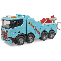 Bruder Scania Super 560R Bergings  en Sleepwagen met licht  en geluidsmodule modelvoertuig