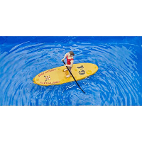 Bruder bworld Strandwacht met SUP board speelfiguur