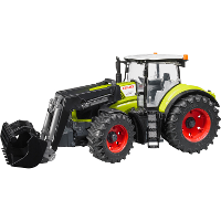 Bruder Claas Axion 950 met voorlader modelvoertuig