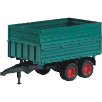 Bruder Dubbelassige kiepwagen met afneembare top modelvoertuig