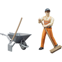 Bruder Gemeentewerker figurenset speelfiguur