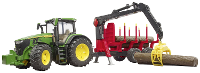 Bruder John Deere Kant en klaar model Landbouwvoertuig (model)