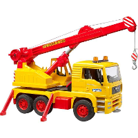 Bruder MAN TGA Kraanwagen   50 jaar Bruder modelvoertuig