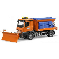 Bruder Mercedes Benz Arocs sneeuwstrooier en ploeg Modelvoertuig 03685