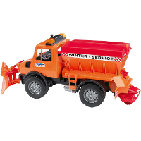 Bruder Mercedes Benz Unimog Winterdienst modelvoertuig