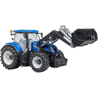 Bruder New Holland T7.315 Tractor met voorlader modelvoertuig