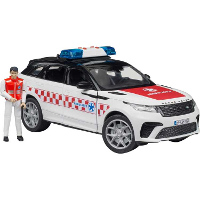 Bruder Range Rover Velar ambulance met chauffeur en licht en geluid modelvoertuig