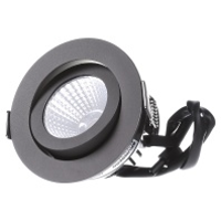 Brumberg 12353643 12353643 LED inbouwlamp LED 6 W Titaan