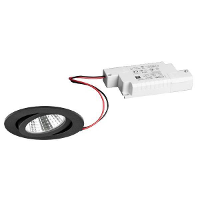 Brumberg 39363183 39363183 LED inbouwlamp LED Zonder 6 W Zwart