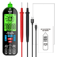 BSIDE A1X Digital Multimeter Geavanceerd Display USB opladen Niet Contact Spanningsdetectie Draagbare Testmeter met Auto