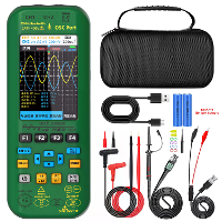 BSIDE Dual Channel 50MHz*2 Vol Handheld Oscilloscoop 4 IN 1 Digitale multimeter+Functie Signaalgenerator 6000A Stroomtes
