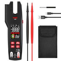 BSIDE U6 Digitale stroomtang multimeter AC/DC spanningsstroomtester met infrarood temperatuurmeting en veiligheidsfuncti
