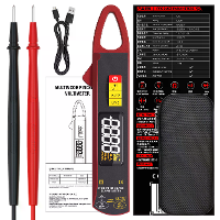BSIDE UX1 UX2 Digitale klemmeter True RMS 6000 tellers AC/DC 6A/60A/100A/200A Auto Range Kleurenscherm NCV LoZ Dual disp