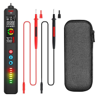BSIDE X2 LCD scherm Slimme multimeter met niet contact infraroodthermometer met zaklamp 3 modi Leidingdraad NCV Tester
