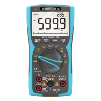 BSIDE ZT Y2 Digitale Multimeter True RMS Auto Ranging Capaciteit Temperatuur Spanning Stroom Hz Ohm Duty Cycle Tester