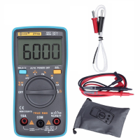 ZT102 Ture RMS Digitale Multimeter AC/DC Spanning Stroom Temperatuur Ohm Frequentie Diode Weerstand Capaciteit Tester