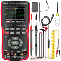 BSIDE ZT702S Digitale Multimeter Auto True RMS Tranistor Probe Multimetro Meter 48M/S 10MHZ PC Waveform Data Storage Osc