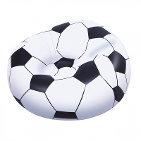 Opblaasbare voetbal stoel 114 cm