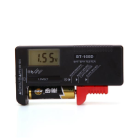 Bt168 Aa Aaa C D 1.5V 9v Digital Button Battery Tester Meter