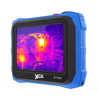 BT900 BT100 BT200 Handheld Thermal Imaging Camera tot 256x192 IR resolutie  20°C tot 550°C bereik 25Hz 3,5 inch touchscr